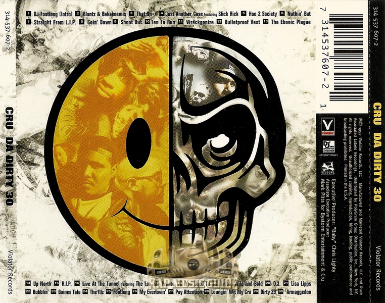 洋楽 DA DIRTY 30 CRU CRU – Da Dirty 30 – CD (Album), 1997 [r250167] | Discogs